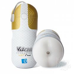 Мастурбатор-анус с вибрацией Vulcan Love Skin Masturbator Wet Anus Vibe  Мастурбатор-анус с вибрацией Vulcan Love Skin Masturbator Wet Anus Vibe