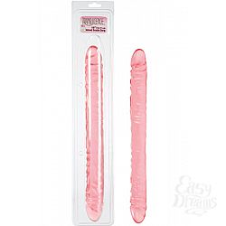 Фаллоимитатор двусторонний TRANS 17.5 VEINED DBL DONG  Фаллоимитатор двусторонний TRANS 17.5 VEINED DBL DONG