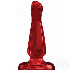 Красный анальный стимулятор Bottom Line 4 Model 3 Acrylic Red - 10,5 см. Красный анальный стимулятор Bottom Line 4 Model 3 Acrylic Red - 10,5 см.