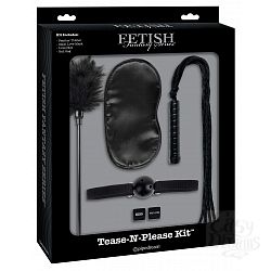      Fetish Fantasy Limited Edition Tease-N-Please Kit - Black