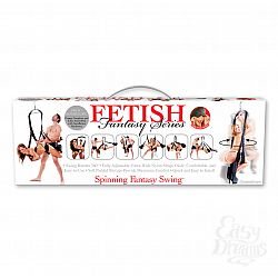  -    Fetish Fantasy Series Spinning Fantasy Swing - Black 