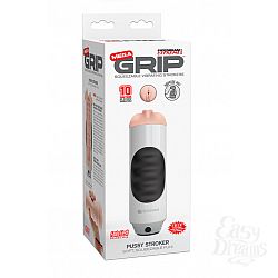 Мастурбатор -вагина Pipedream Extreme Toyz Mega Grip Vibrating Stroker Mouth Мастурбатор -вагина Pipedream Extreme Toyz Mega Grip Vibrating Stroker Mouth