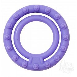      NEON DOUBLE RING 45MM PURPLE