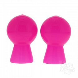       NIPPLE SUCKER PAIR IN SHINY PINK