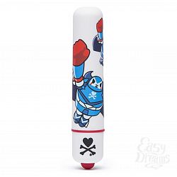      MINI BULLET VIBRATOR WHITE ROBOT
