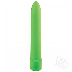Зелёный классический вибратор BASICX MULTISPEED VIBRATOR GREEN 7INCH - 18 см. Зелёный классический вибратор BASICX MULTISPEED VIBRATOR GREEN 7INCH - 18 см.