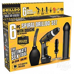  - SPIRAL DRILLDO SET 6 PIECE