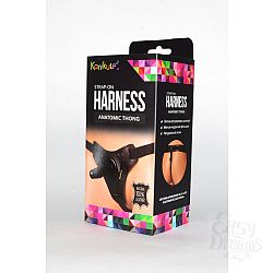      Kanikule Leather Strap-on Harness Anatomic Thong