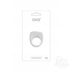   - OVO B6 VIBRATING RING WHITE