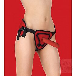    Deluxe Silicone Strap On 8 Inch - 20 .