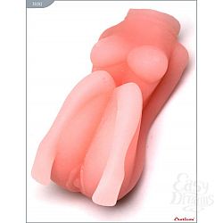 Мастурбатор из ультраскин в форме женского торса с вибрацией  Мастурбатор из ультраскин в форме женского торса с вибрацией