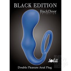       Double Pleasure Anal Plug Blue  4217-03Lola
