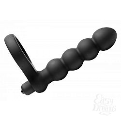      Double Fun Cock Ring with Double Penetration Vibe