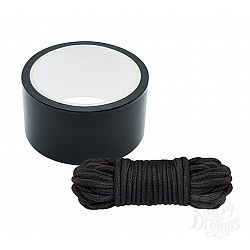     BONDX BONDAGE RIBBON   LOVE ROPE BLACK