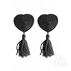   Tassels Heart Black SH-OU029BLK