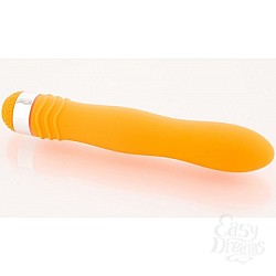 Оранжевый водонепроницаемый вибратор 18 см. Оранжевый водонепроницаемый вибратор 18 см.