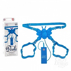  - Posh 10-Function Silicone Butterfly Blue 0601-80BXSE