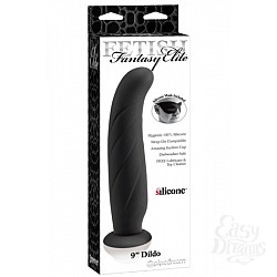 Насадка  для страпона Fetish Fantasy Elite 9" черная  Насадка  для страпона Fetish Fantasy Elite 9" черная