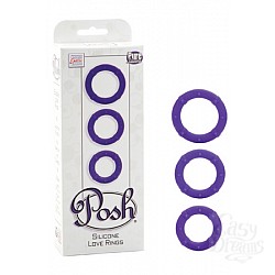     Posh Silicone Love Rings 