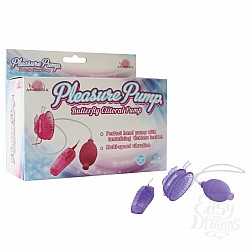      Pleasure Pump- Butterfly Clitoral 54002-purpleHW