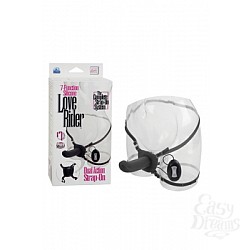    7-Function Love Rider Dual Acton Strap On     
