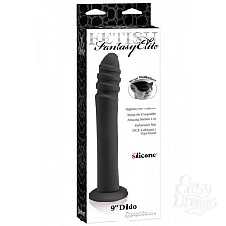 Насадка  для страпона Fetish Fantasy Elite 9 черная  Насадка  для страпона Fetish Fantasy Elite 9 черная