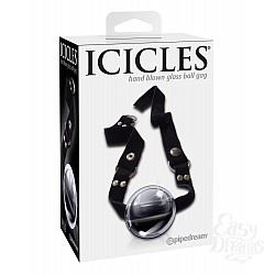 Кляп со стеклянным шариком ICICLES NO 65 296520PD  Кляп со стеклянным шариком ICICLES NO 65 296520PD