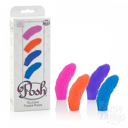  1:  Posh Silicone Finger Teasers - Rings
