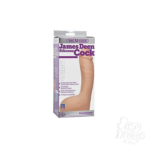  2     Vac-U-Lock - James Deen Silicone Cock 9   
