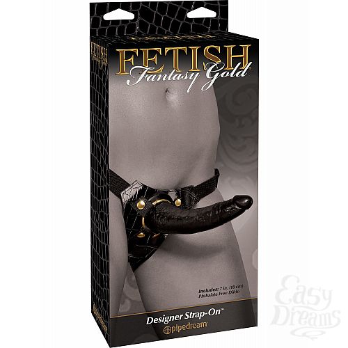  1:    Fetish Fantasy Gold Designer Strap-On   
