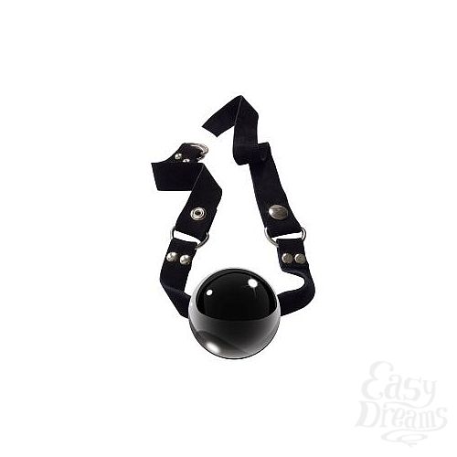 Фотография 1:  Черный стеклянный кляп Icicles №65 Фотография 1:  Черный стеклянный кляп Icicles №65