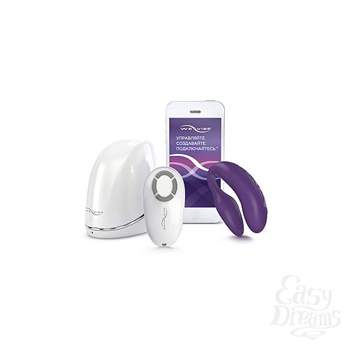  2  WE-VIBE-4 PLUS  Purple-,  