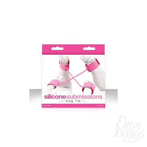  3       Silicone Submissions Hog Tie Cuffs