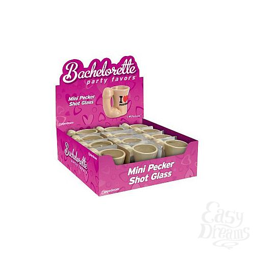  2    12  Mini Pecker Shot Glass