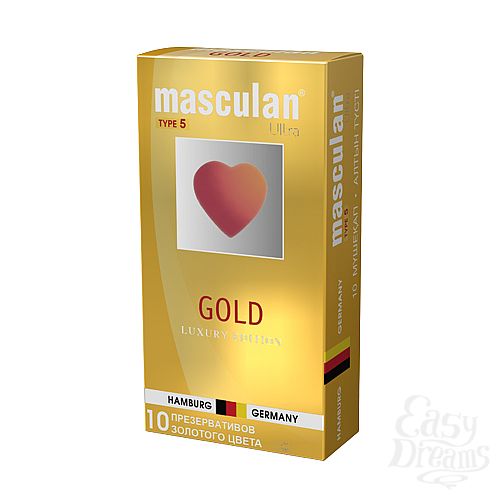 1:  Masculan Ultra 5,  10 . *10   (Gold)