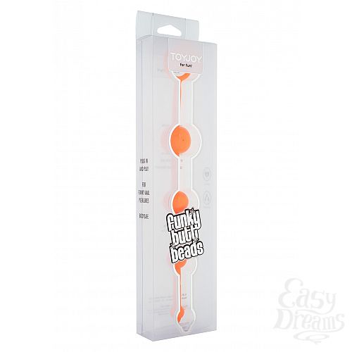  2    FUNKY BUTT BEADS ORANGE 10154TJ