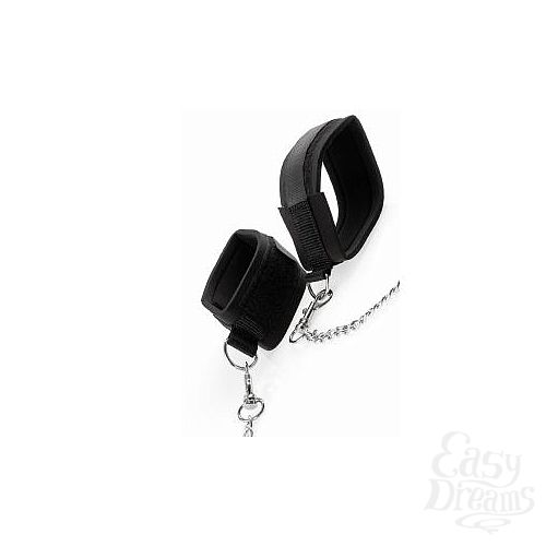  7     Hogtie Bondage Bar Black