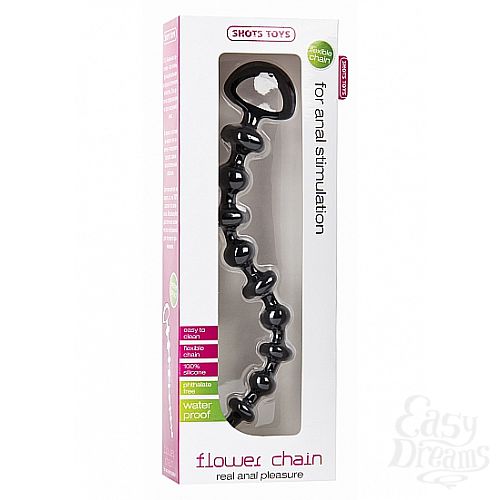  2    Flower Chain Black SH-SHT133BLK
