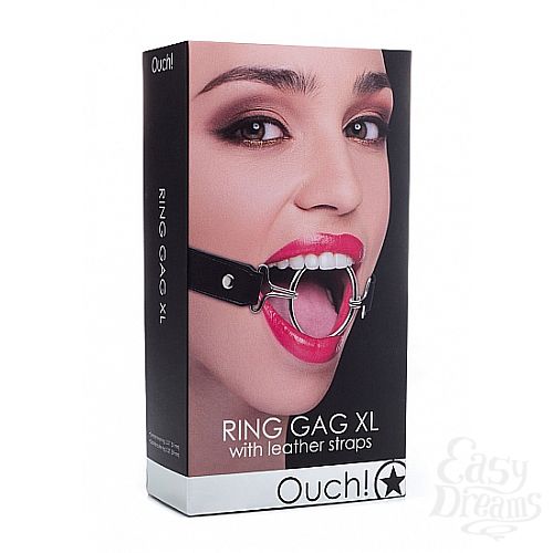  2   OUCH! Ring XL  SH-OU105BLK