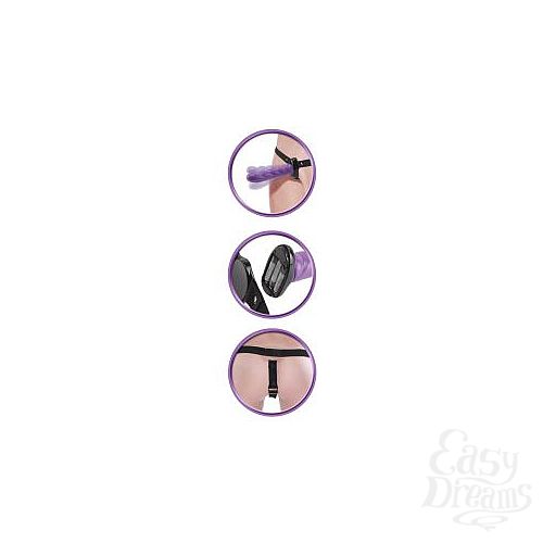  2     Twist n Shout Vibrating Strap-On