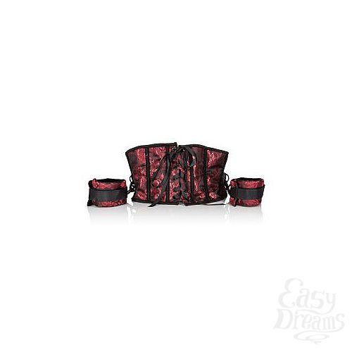  2     Scandal Corset with Cuffs 