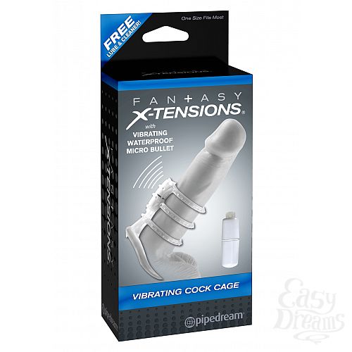  2    FX VIBRATING COCK CAGE 413220PD