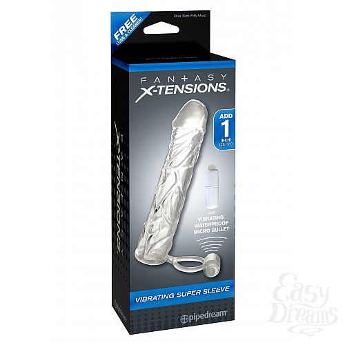  2    FX VIBRATING SUPER SLEEVE 413420PD