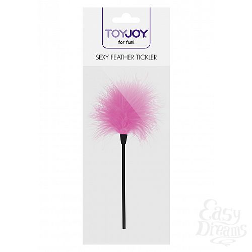  1:     SEXY FEATHER TICKLER PINK 10231TJ