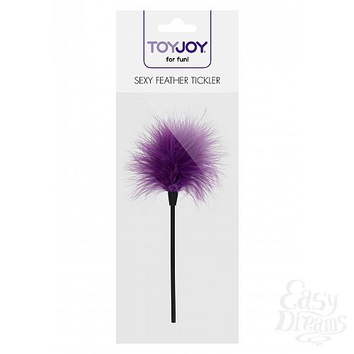  1:     SEXY FEATHER TICKLER PURPLE 10230TJ