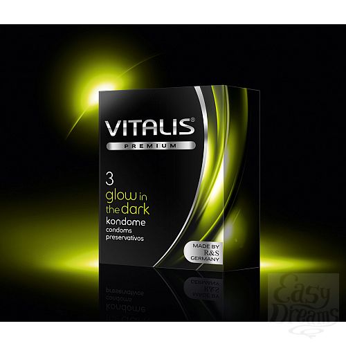  1:   VITALIS premium 3 Glow in the dark 12097VP