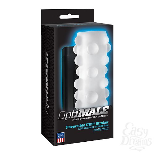 Фотография 1:  Мастурбатор OPTIMALE  Reversible UR3 Stroker Rollerball прозрачный Фотография 1:  Мастурбатор OPTIMALE  Reversible UR3 Stroker Rollerball прозрачный