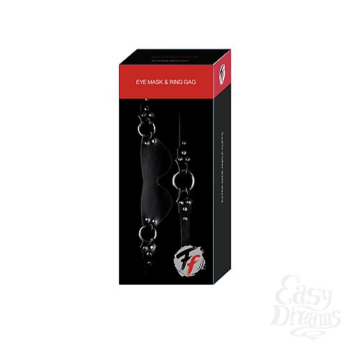  2   +-  Eye mask & ring gag  