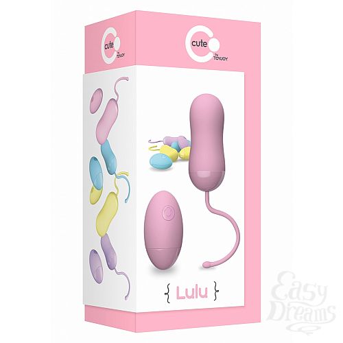  2   LULU WIRELESS REMOTE EGG PINK 10182TJ