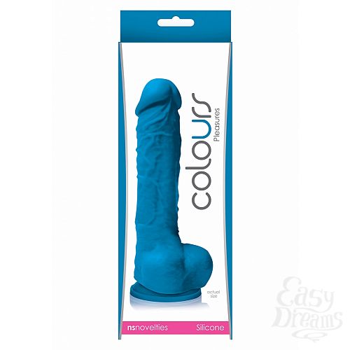  2   COLOURS PLEASURE DILDO 5INCH BLUE NSN-0405-17